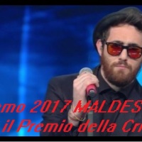 Sanremo 2017 MALDESTRO vince il Premio della Critica.email-agenzia.rudypizzuti@libero.it
